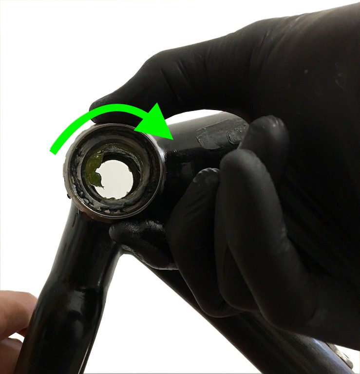 Assembly of Campagnolo Ultra-Torque bowls