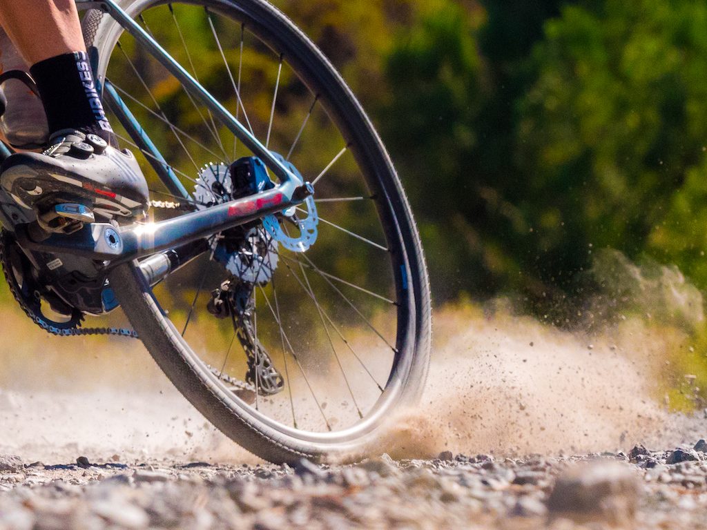 dérapage d'un gravel BH Gravelx