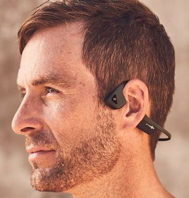 casque AfterShokz porté