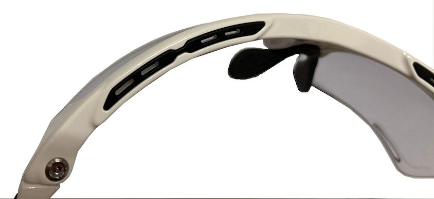 Ventilation sur le haut de la monture