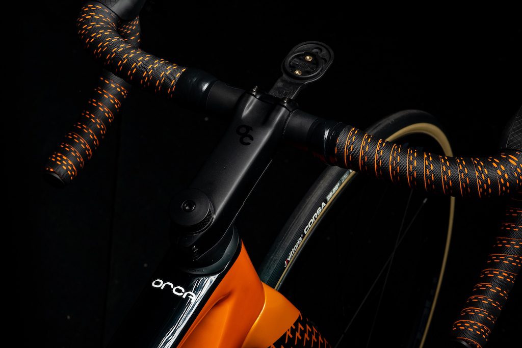 Orbea OMX Fundacion Euskadi guidon OC2 Carbon Vélos Équipes Pros 2020