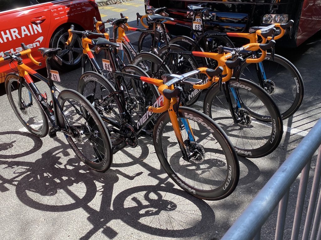 2020 Tour de France matériel Bahrain-McLaren