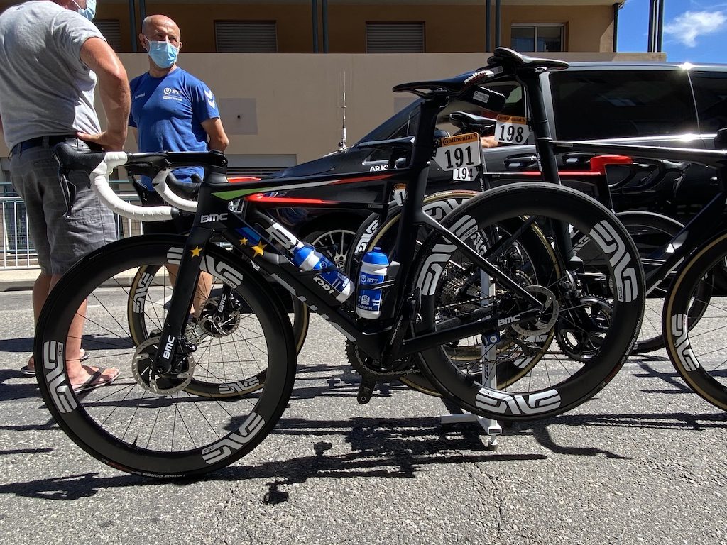 Tour 2020 matériel des NTT Pro Cycling