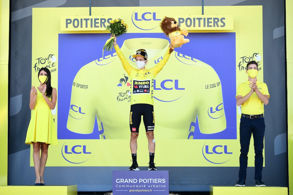 Caleb Ewan Poitiers Tour 2020 Primoz Roglic